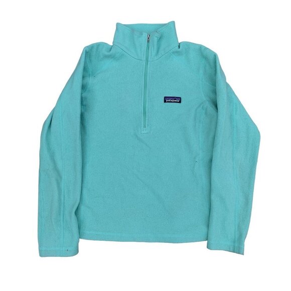 VINTAGE Patagonia Half Zip Better Sweater Blue Small - Picture 3 of 4